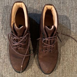 Rockport Leather Waterproof Boot - Women's 9 Dark Brown Suede